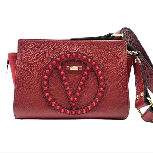 Kiki Rock Leather Crossbody Bag VALENTINO BY MARIO VALENTINO - Picture 9 of 11